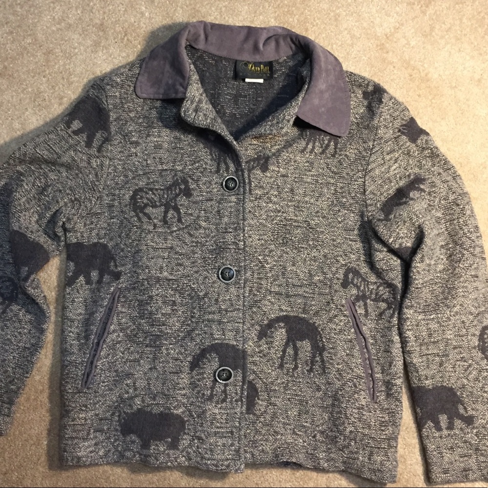 DAVID PAUL NEW YORK wild animals JACKET